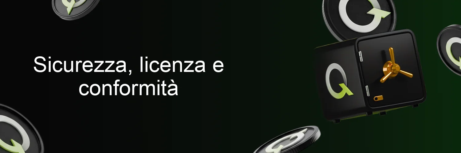 Sicurezza, licenza e conformità Sicurezza, licenza e conformità